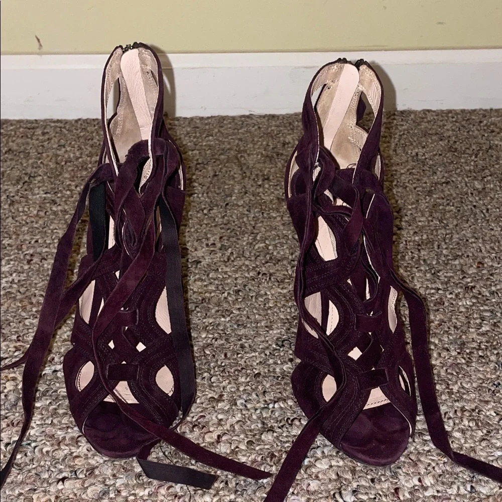 Womens Miu Miu Calzature Donna Ankle Strap Heels